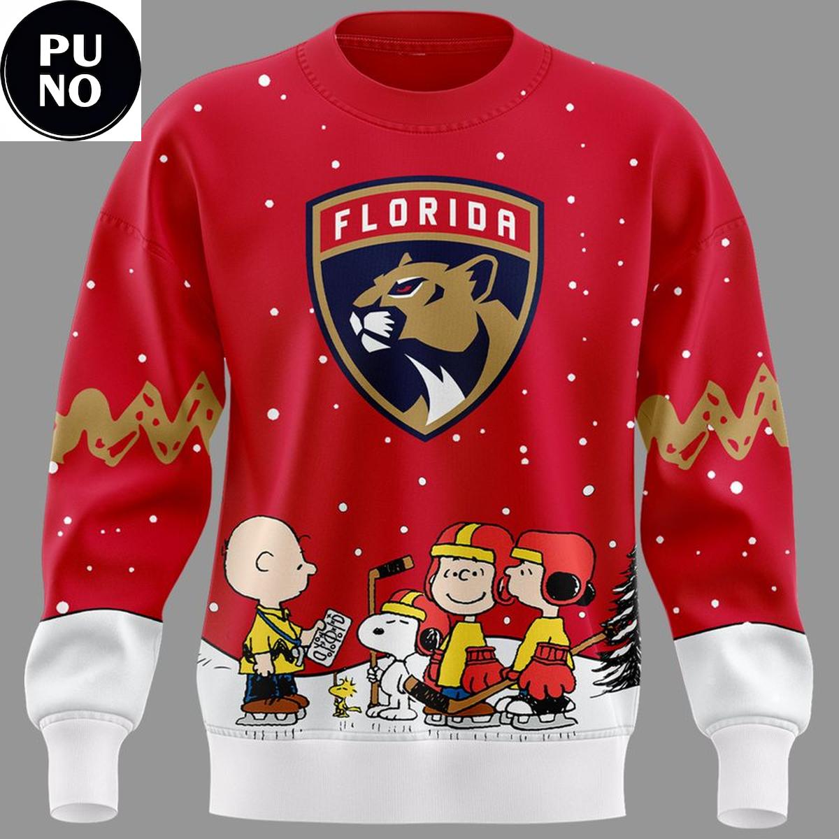 Florida Panthers x Peanuts Night 2026 Personalized Hoodie T-Shirt