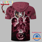 Florida State Seminoles Horror Characters Essential Halloween Sleeveless Hoodie