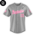 Florida State Seminoles Paint it Pink 2026 Personalized Baseball Jersey