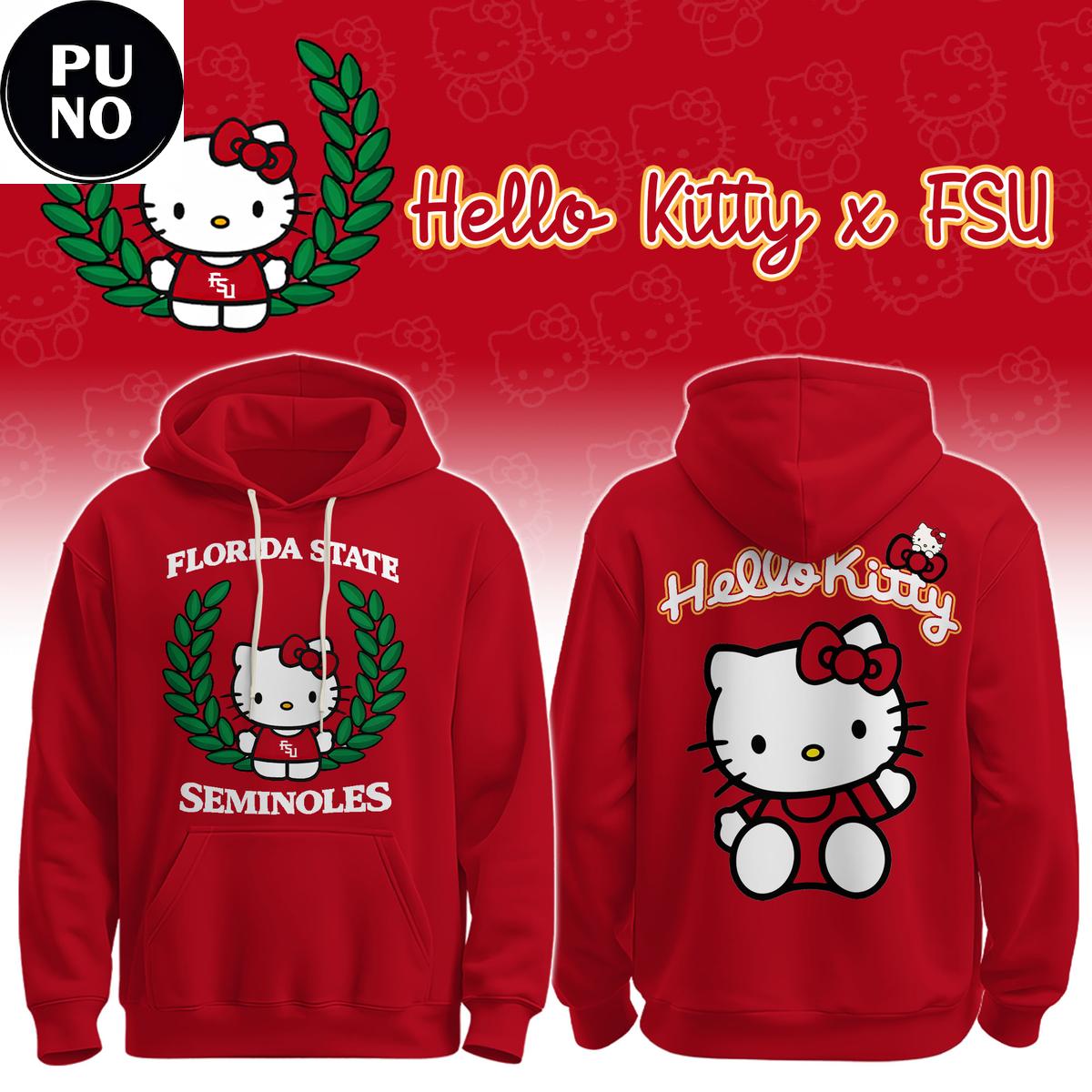Florida State Seminoles x Hello Kitty Night 2026 Hoodie