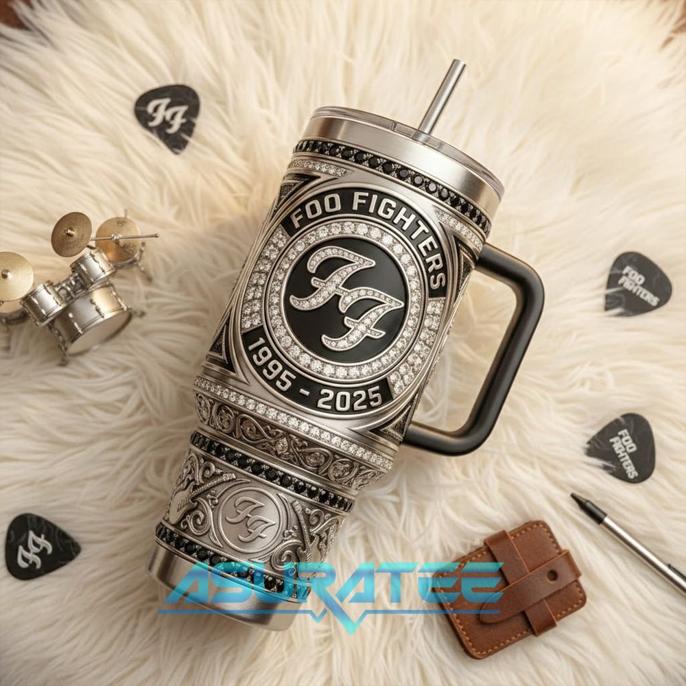 Foo Fighters 30th Anniversary Limited Edition YETI Tumbler