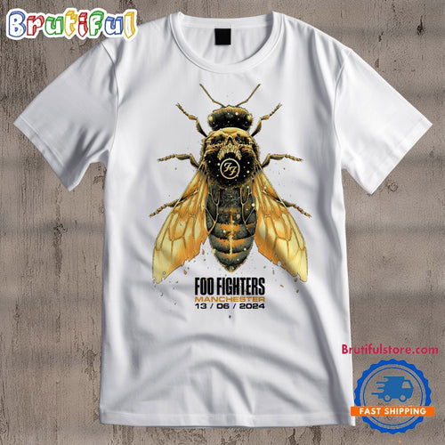 Foo Fighters June 13 2024 Manchester Emirates Old Trafford T Shirt