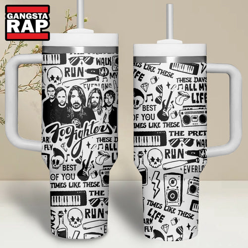 Foo Fighters Music Design Stanley Tumbler 40oz