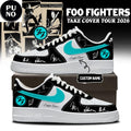 Foo Fighters Take Cover Tour 2026 Custom Name Air Force 1 Shoes