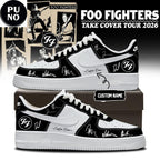 Foo Fighters Take Cover Tour 2026 Custom Name Air Force 1 Shoes