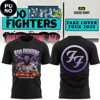 Foo Fighters Take Cover Tour 2026 Event T-Shirt