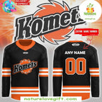 Fort Wayne Komets 2026 Black Hockey Jersey Men’s