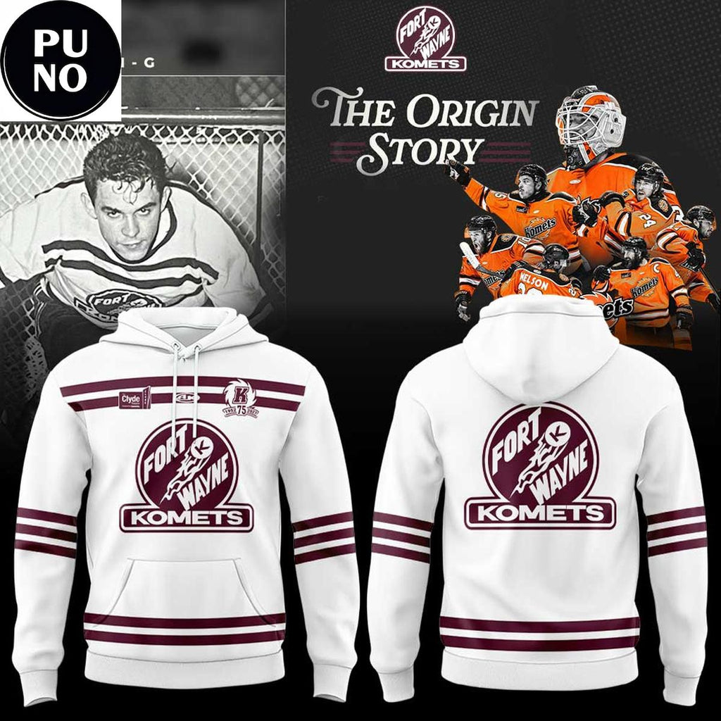 Fort Wayne Komets 2026 Throwbacks 1952 Replica Hoodie