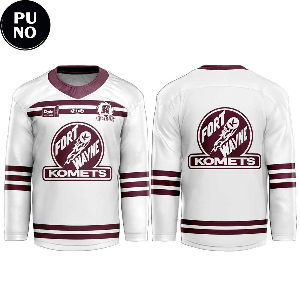 Fort Wayne Komets 2026 Throwbacks 1952 Replica Personalized Hockey Jersey