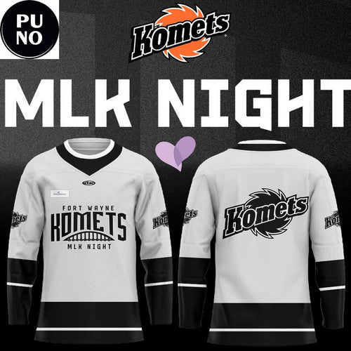 Fort Wayne Komets x MLK Night 2026 Hockey Jersey