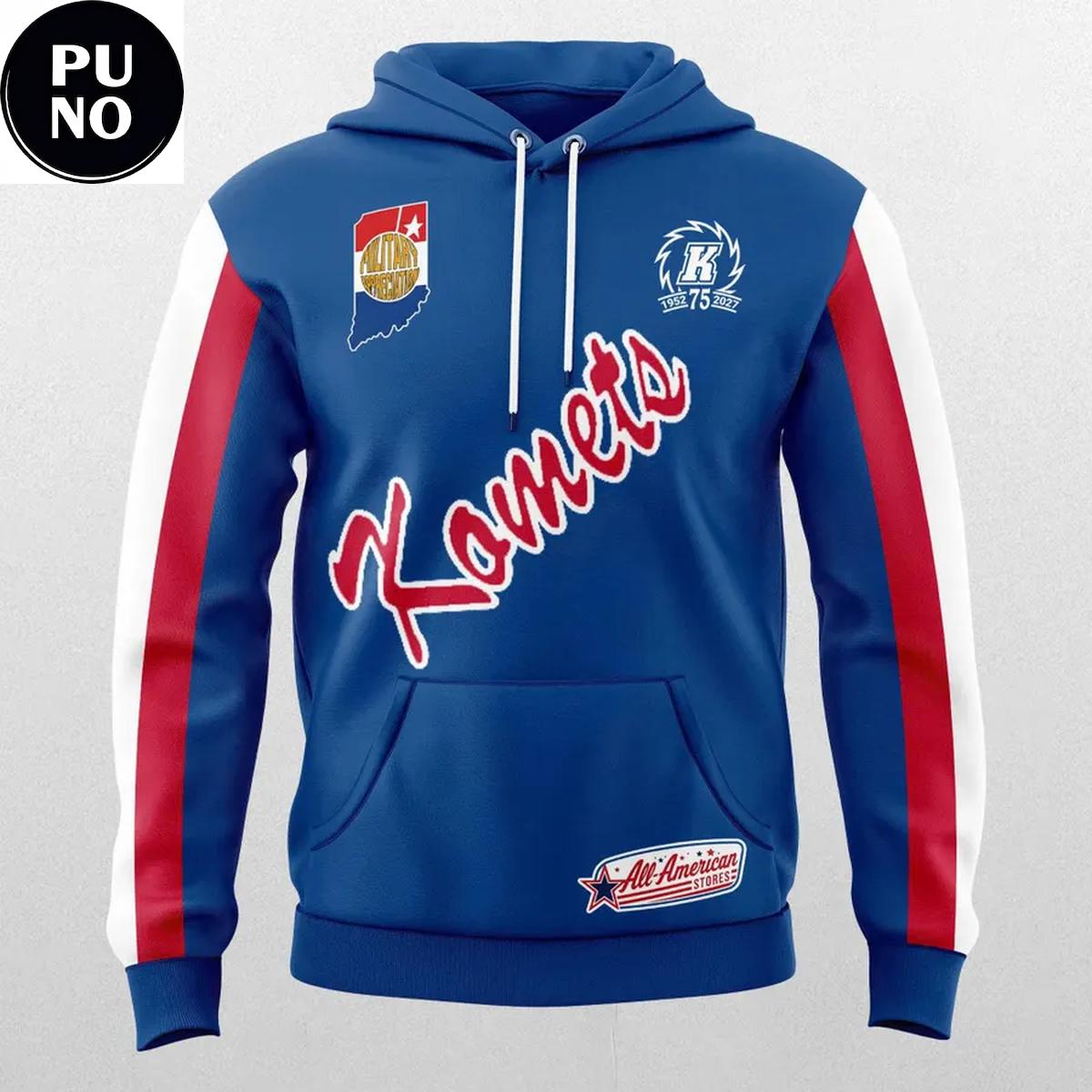 Fort Wayne Komets x Military Appreciation 2026 Hoodie