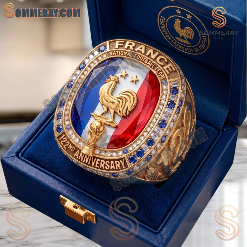 France National Football Team 122nd Anniversary Ring