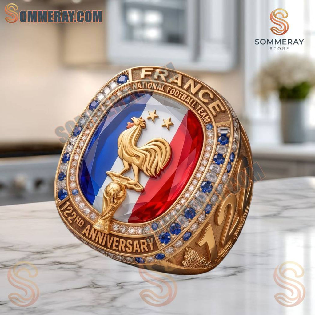 France National Football Team 122nd Anniversary Ring