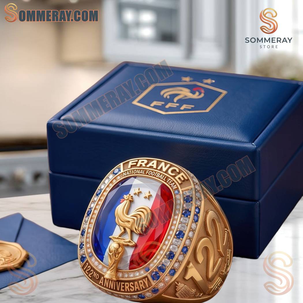 France National Football Team 122nd Anniversary Ring
