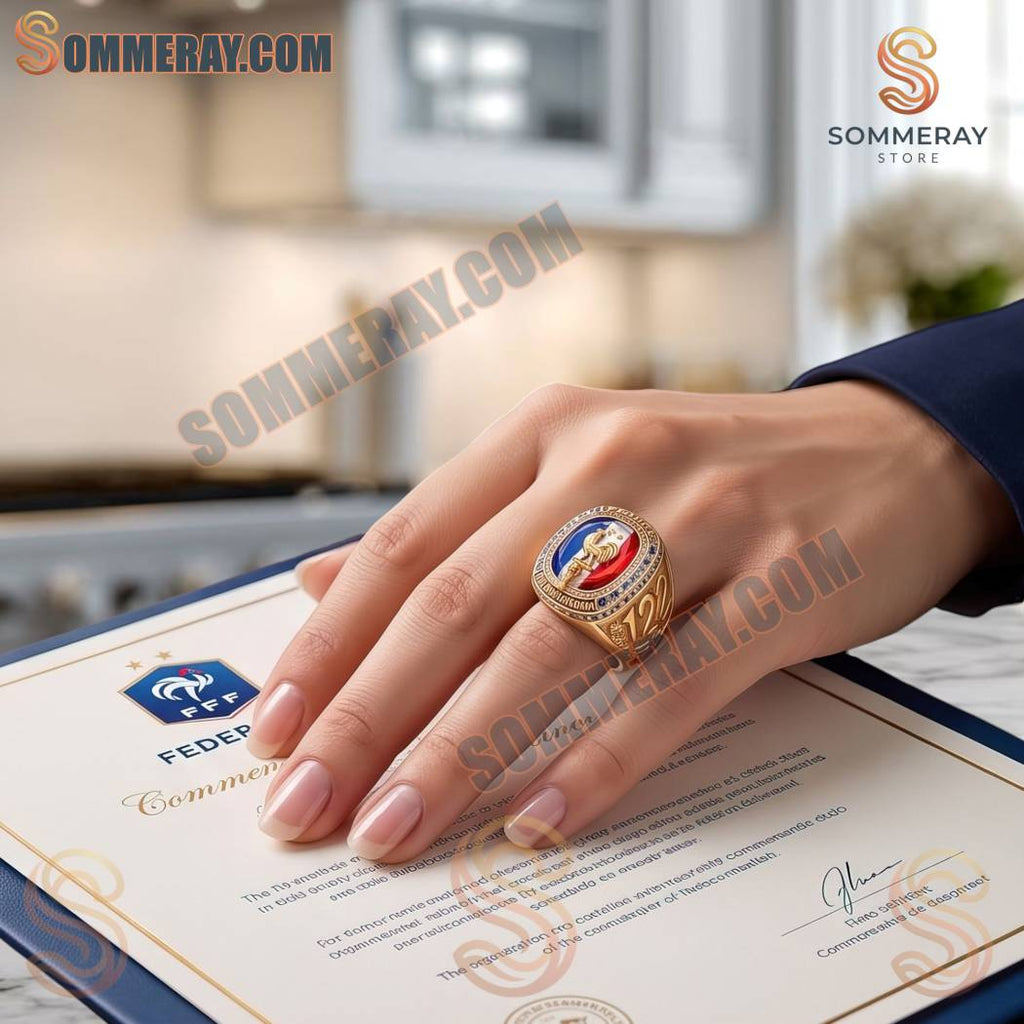 France National Football Team 122nd Anniversary Ring