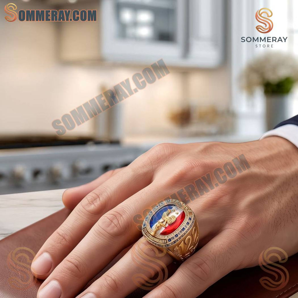 France National Football Team 122nd Anniversary Ring