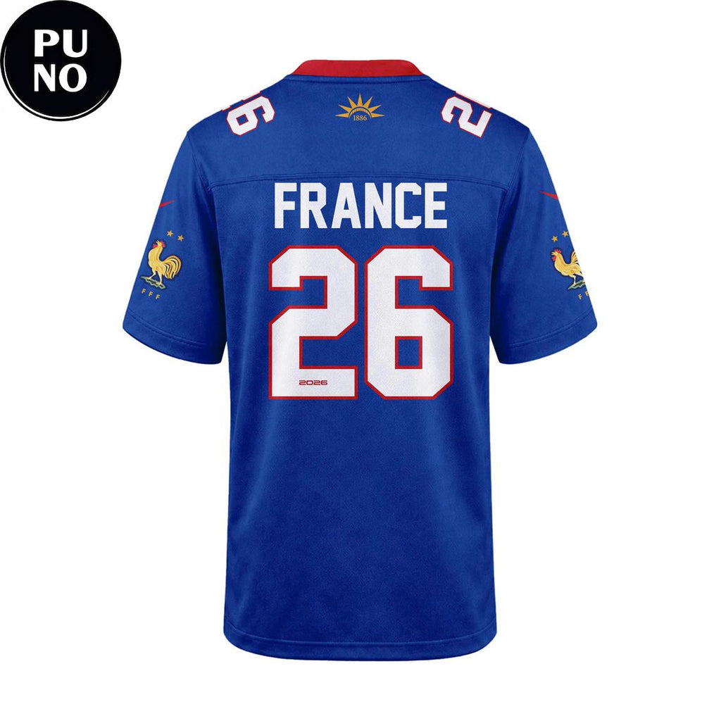 France National Team 2026 World Cup Personalized Football Jersey