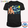 Freddie Mercury Van Gogh T Shirt, Freddie Mercury Music Shirt, Freddie Mercury Van Gogh Fans Shirt