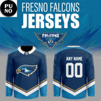 Fresno Falcons 2026 Four Eras Of Style. One City. One Team Personalized Hockey Jersey
