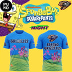 Fresno Grizzlies x SpongeBob Night 2026 Hoodie T-Shirt