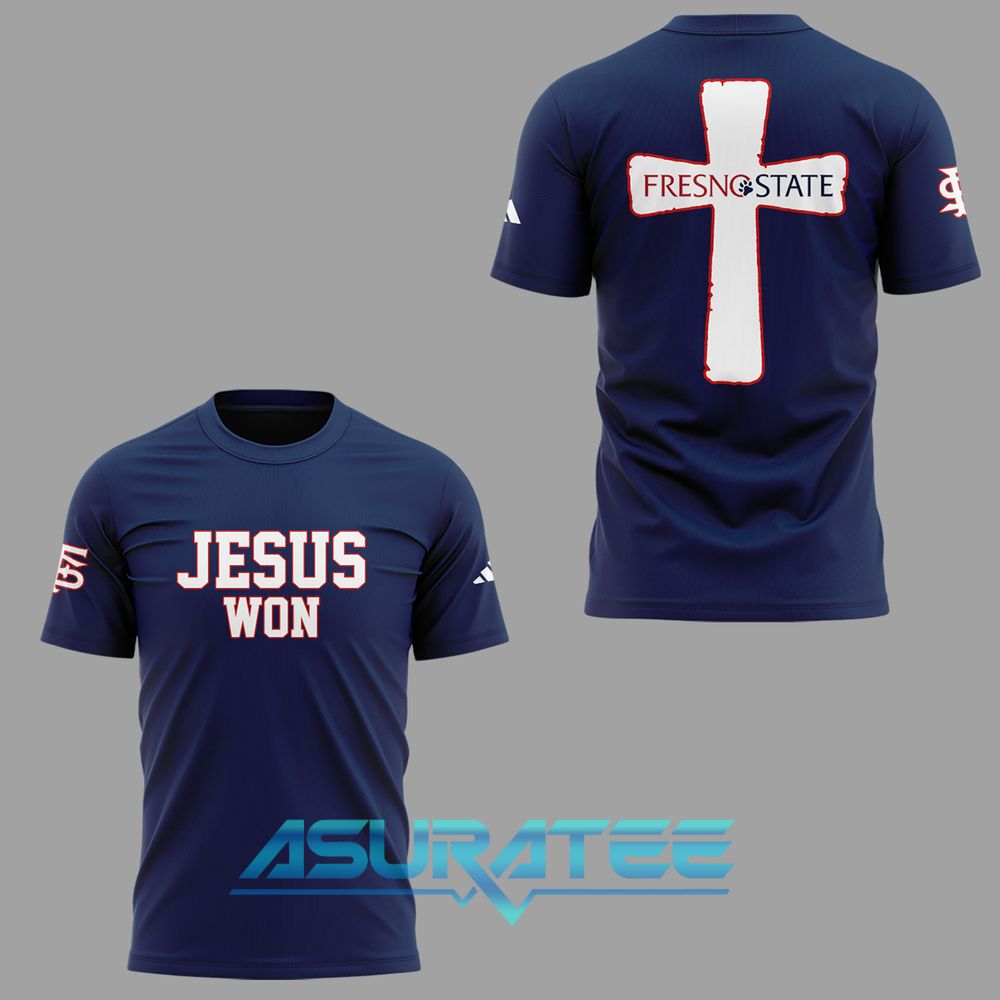 Fresno State x Jesus Won Limited Edition Shirt