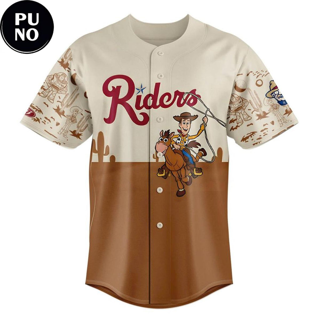 Frisco RoughRiders Toy Story Night 2026 Personalized Baseball Jersey