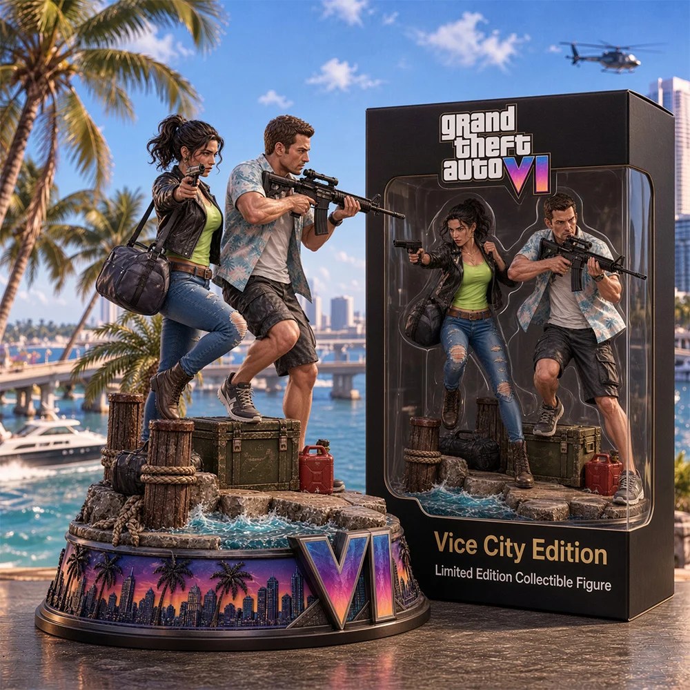 Grand Theft Auto VI 3D Collectible Vinyl Figure – TANTN26201