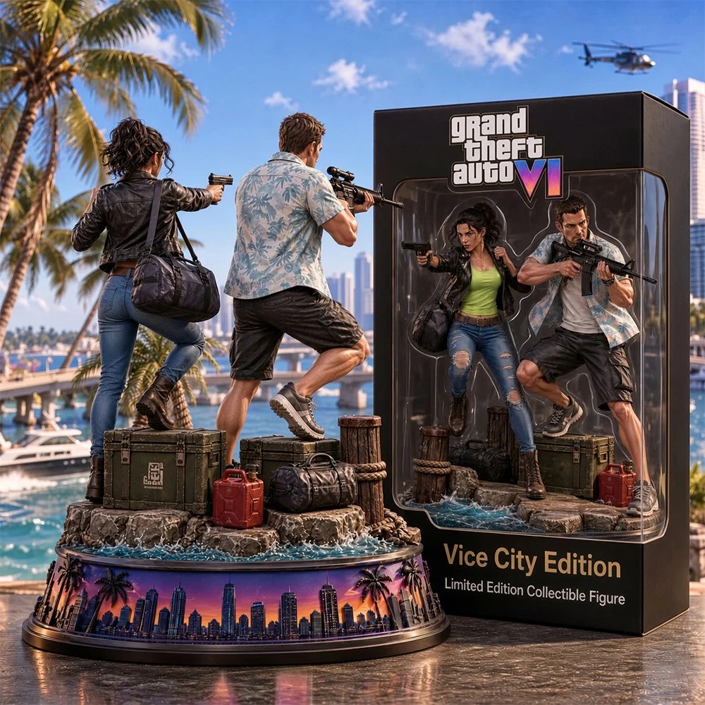Grand Theft Auto VI 3D Collectible Vinyl Figure – TANTN26201