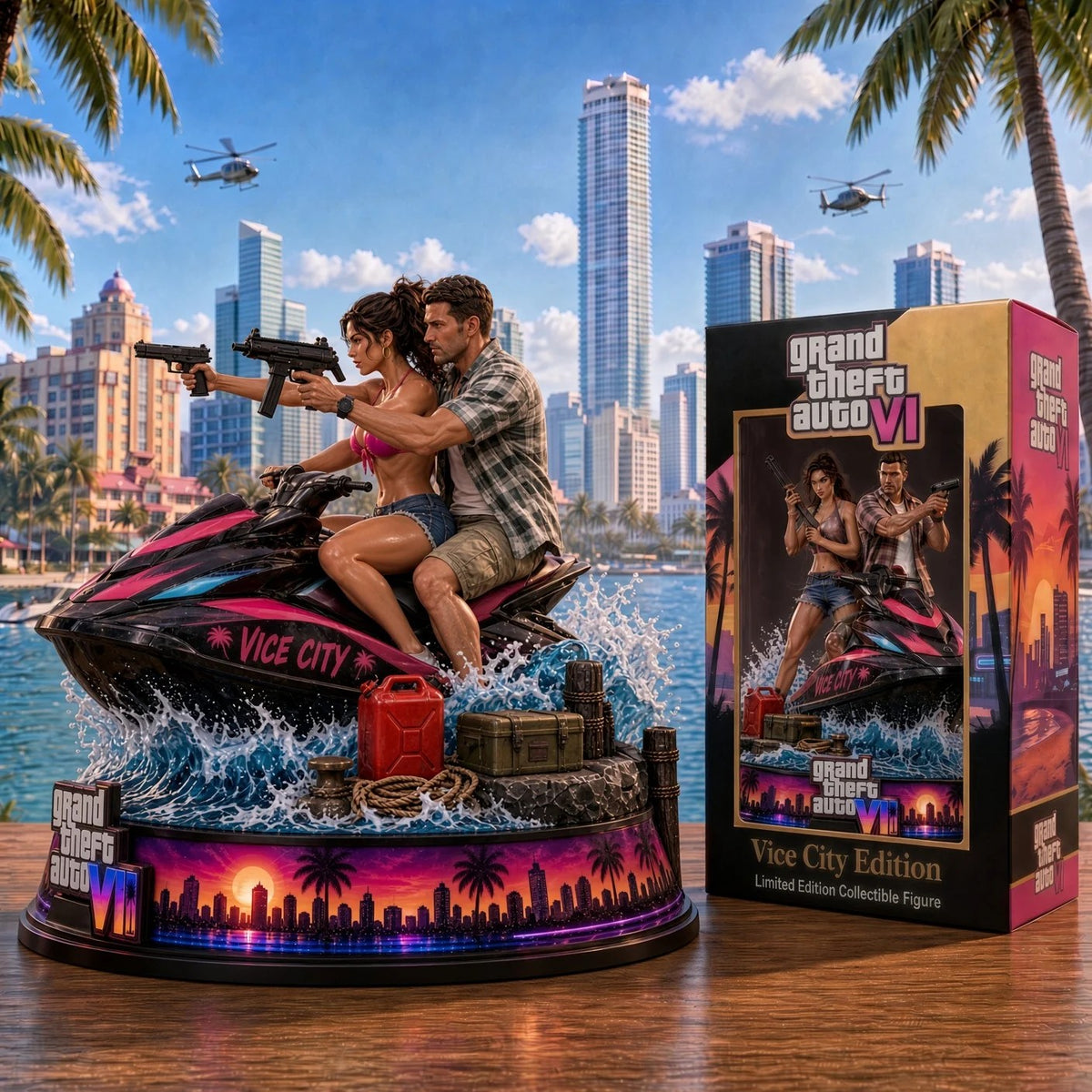 Grand Theft Auto VI 3D Collectible Vinyl Figure – TANTN26206