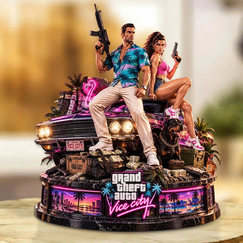 Grand Theft Auto VI Custom Shape Acrylic Plaque – TANTN26302
