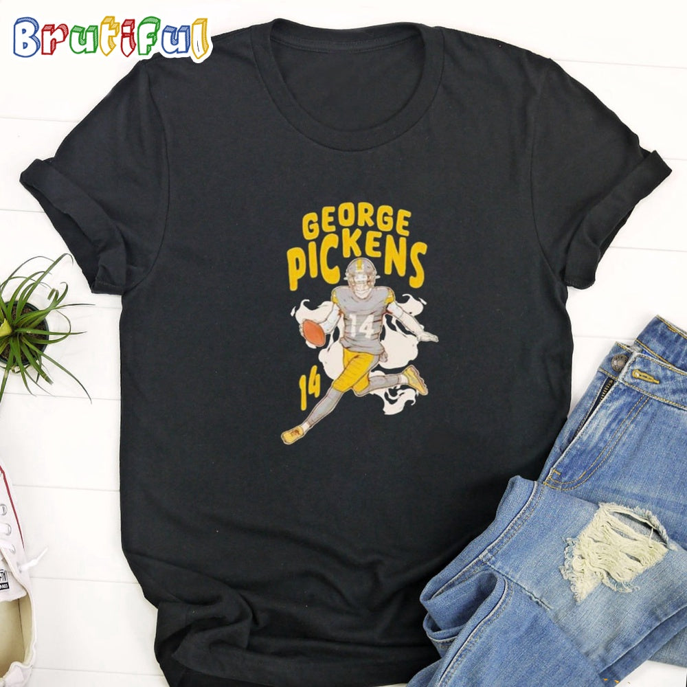 George Pickens Splash Pittsburgh Steelers Football T Shirt