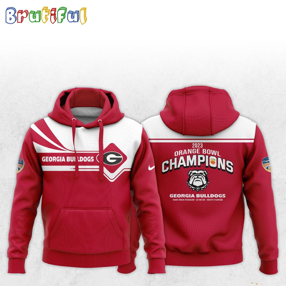 Georgia Bulldogs 2023 Orange Bowl Champions Hoodie, Georgia Bulldogs 2023 Orange Bowl Champions Shirt