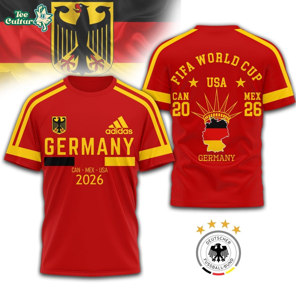 Germany | Premium Fifa World Cup 2026 3D Shirt TD