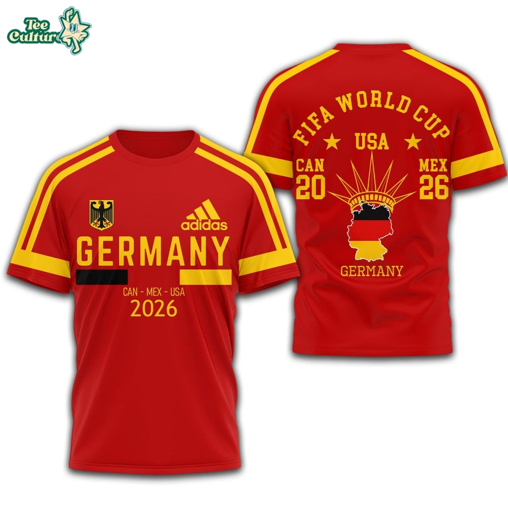 Germany | Premium Fifa World Cup 2026 3D Shirt TD