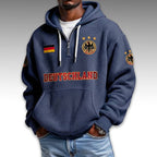 Germany World Cup 2026 Waffle Quarter Zip Hoodie