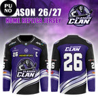 Glasgow Clan Season 2026/27 Replica Personalized Hockey Jersey