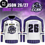 Glasgow Clan Season 2026/27 Replica Personalized Hockey Jersey