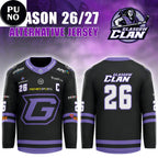 Glasgow Clan Season 2026/27 Replica Personalized Hockey Jersey