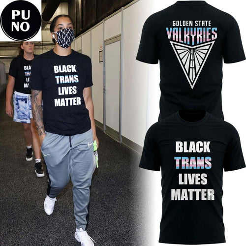 Golden State Valkyries 2026 Black Trans Lives Matter T-Shirt