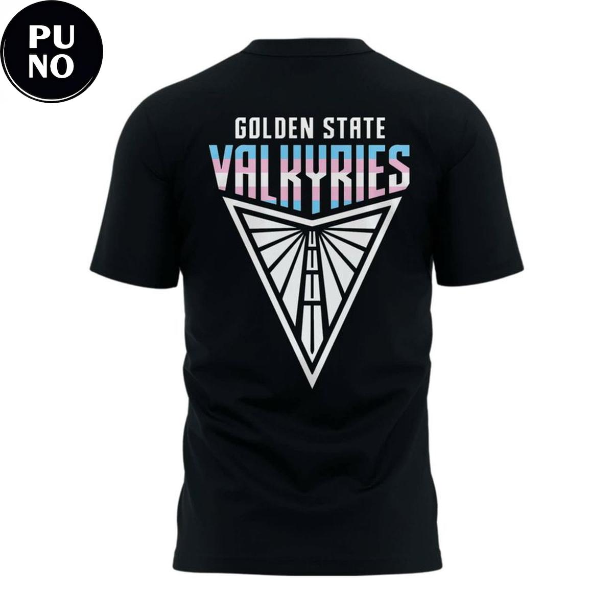 Golden State Valkyries 2026 Black Trans Lives Matter T-Shirt