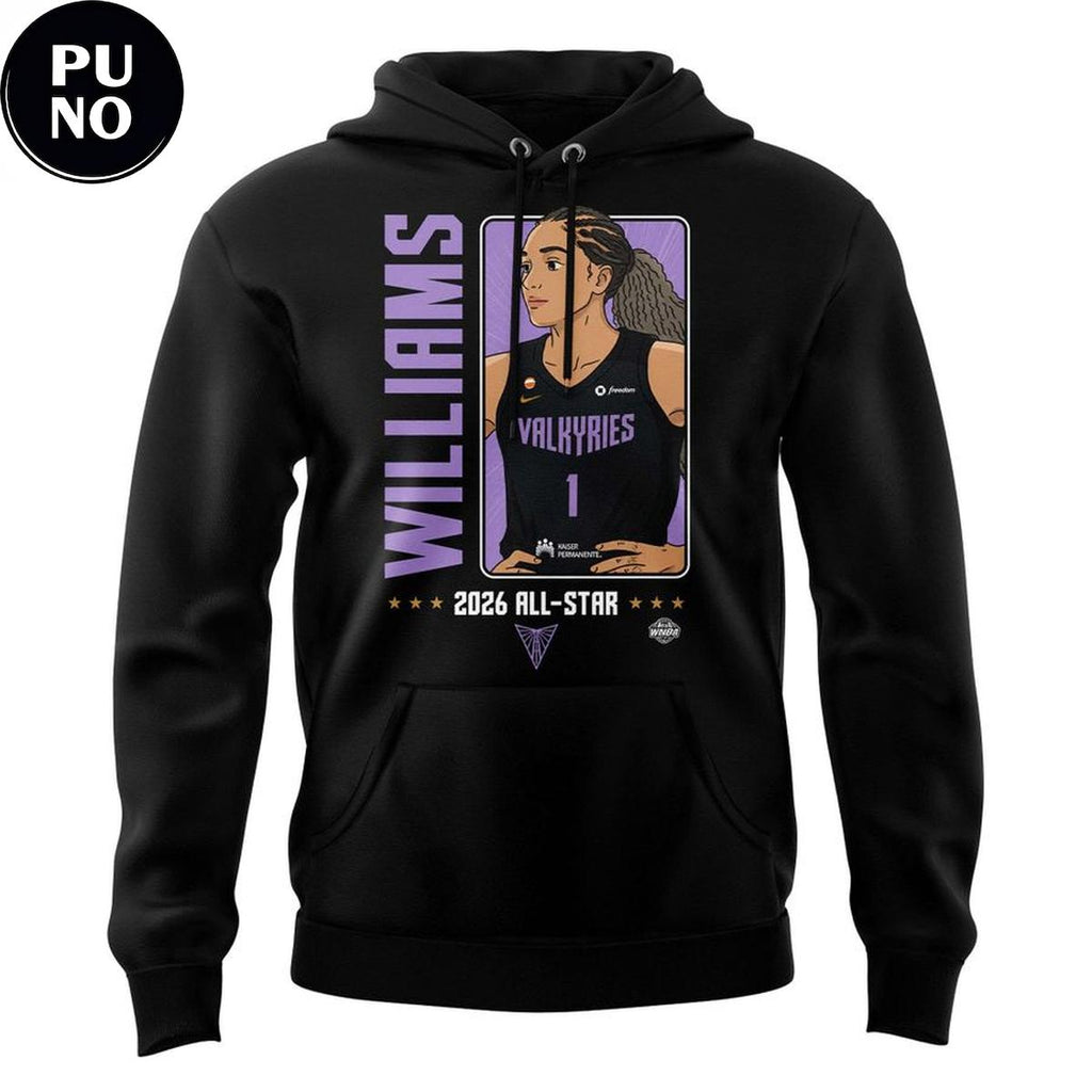Golden State Valkyries 2026 Gabby Williams WNBA ALL Stars Hoodie T-Shirt