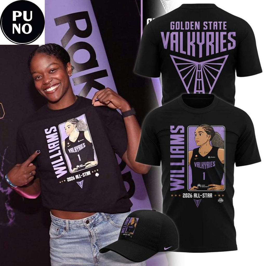 Golden State Valkyries 2026 Gabby Williams WNBA ALL Stars Hoodie T-Shirt