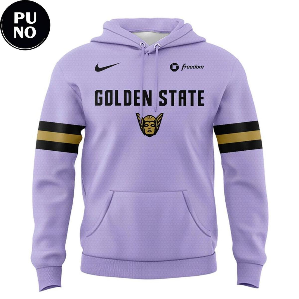 Golden State Valkyries 2026 Violet and Heroine Hoodie T-Shirt