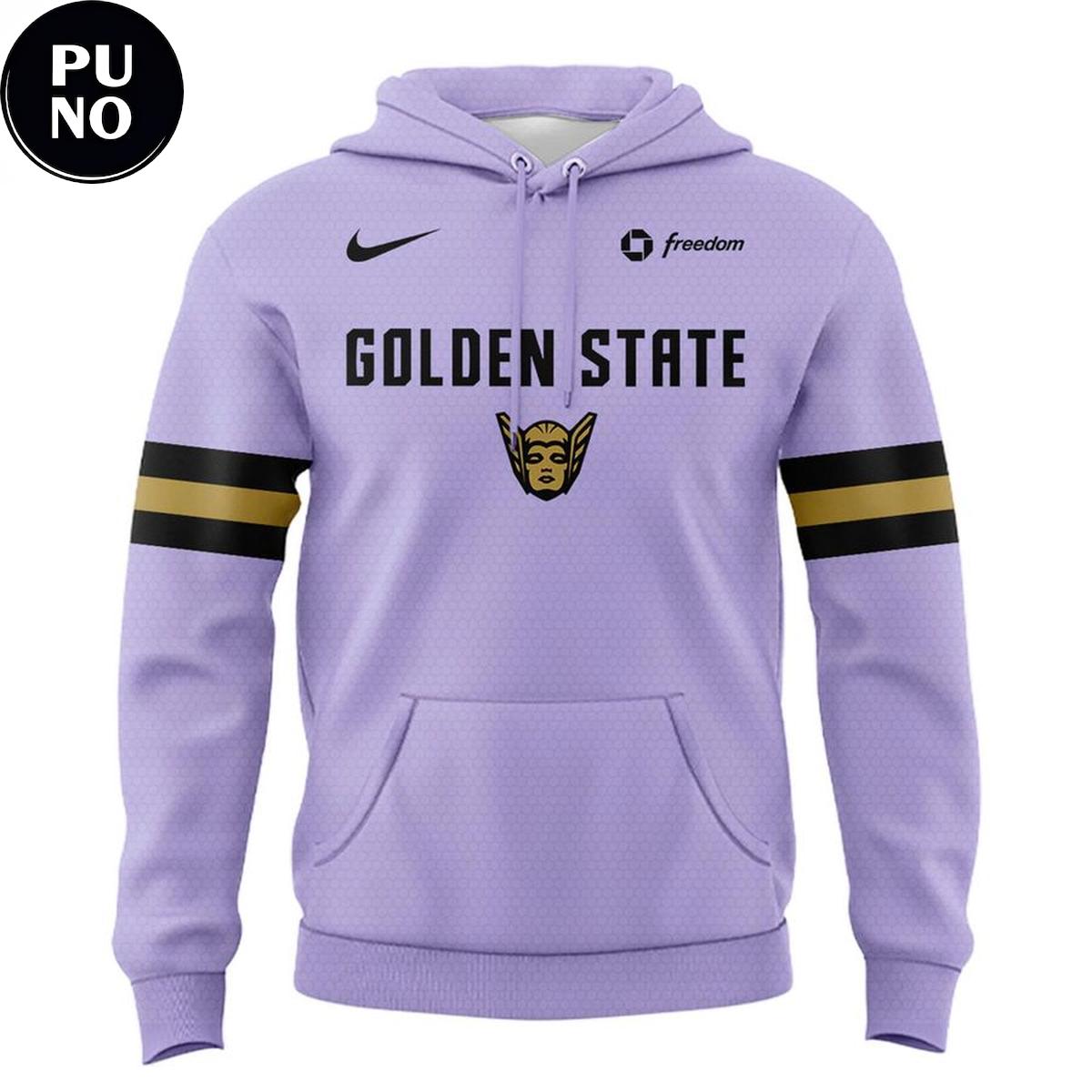 Golden State Valkyries 2026 Violet and Heroine Hoodie T-Shirt