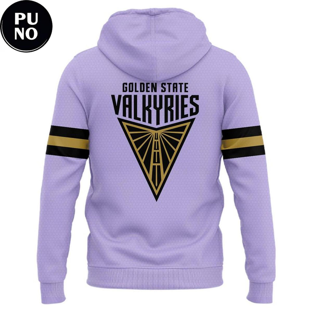 Golden State Valkyries 2026 Violet and Heroine Hoodie T-Shirt