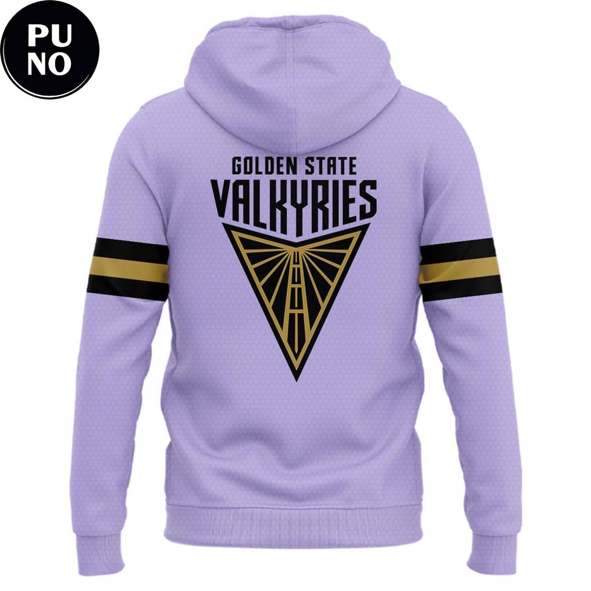 Golden State Valkyries 2026 Violet and Heroine Hoodie T-Shirt