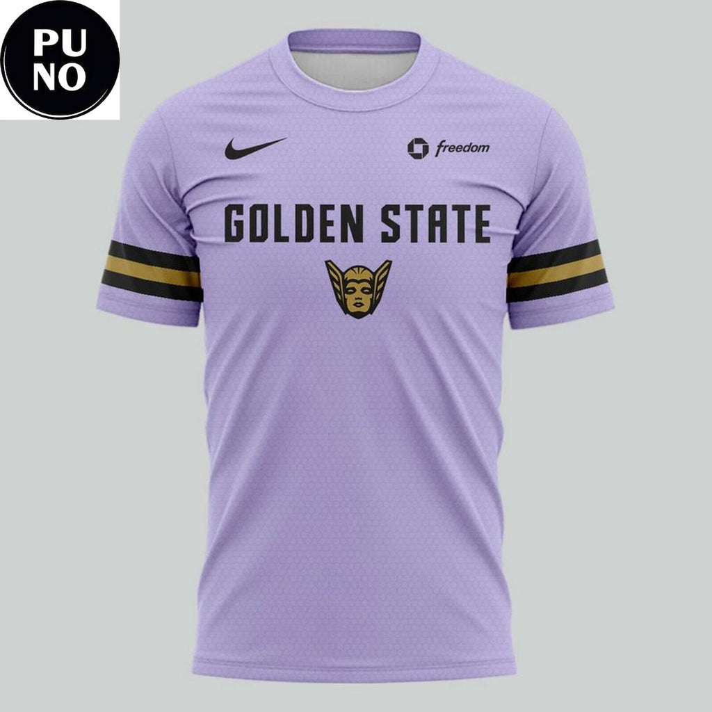Golden State Valkyries 2026 Violet and Heroine Hoodie T-Shirt