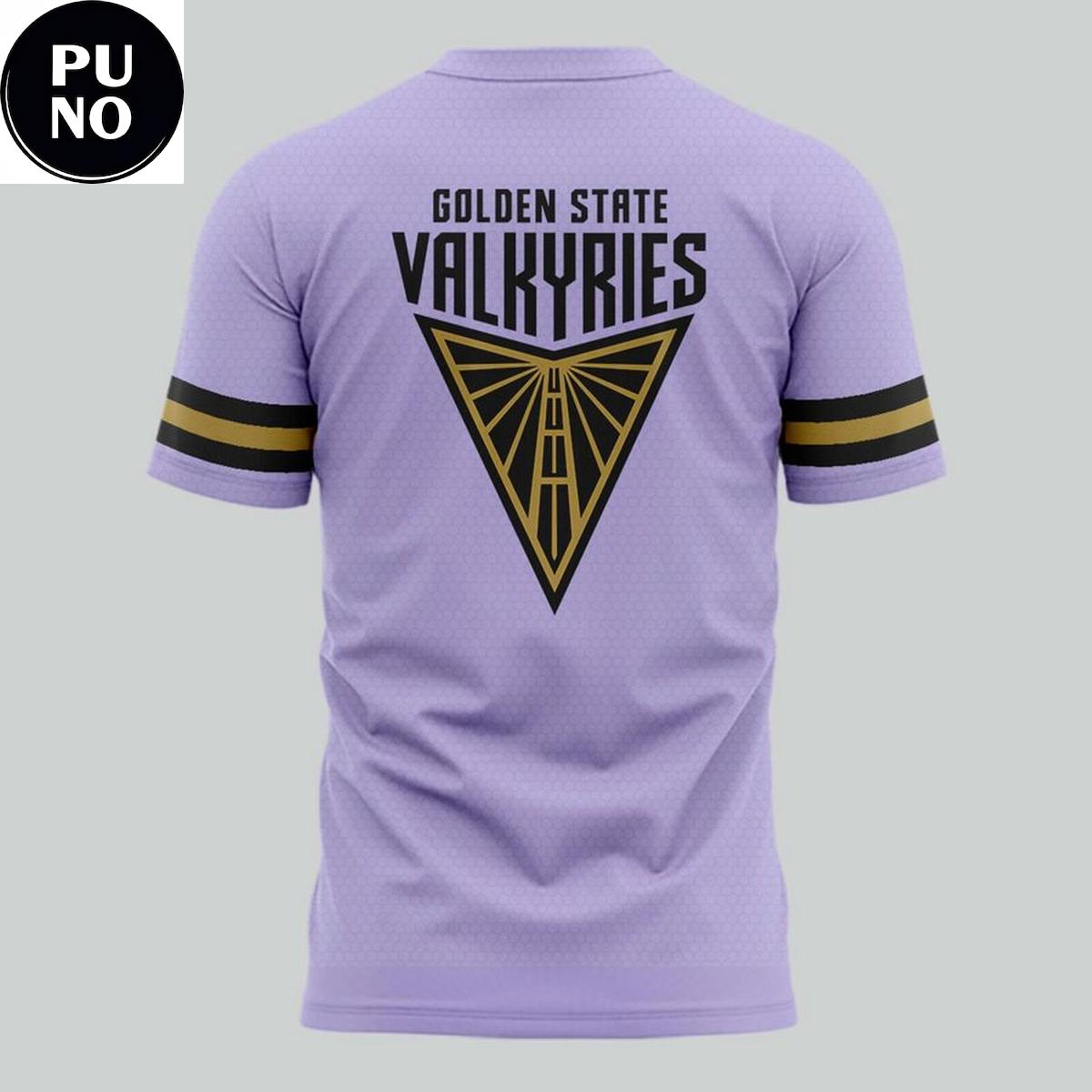 Golden State Valkyries 2026 Violet and Heroine Hoodie T-Shirt