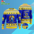 Golden State Warriors Dancing Bear Holiday Ugly Christmas Sweater