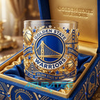 Golden State Warriors of Mind Commemorative Whiskey Glass
